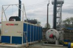 Установка для плавления битума горизонтальной нагрузки
